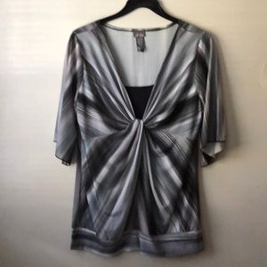 Dots 1x ladies dress shirt.